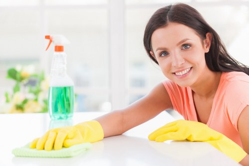 Professional rug cleaning in Cranham with a clean living room rug