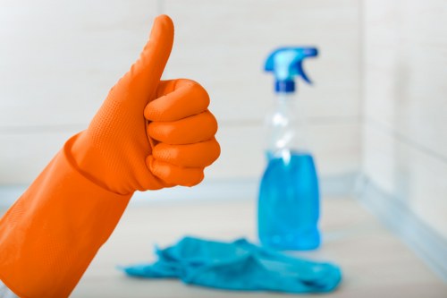 Service quality review during a carpet cleaning complaint investigation