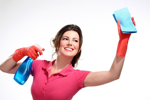 Hot water extraction carpet cleaning process in Cranham